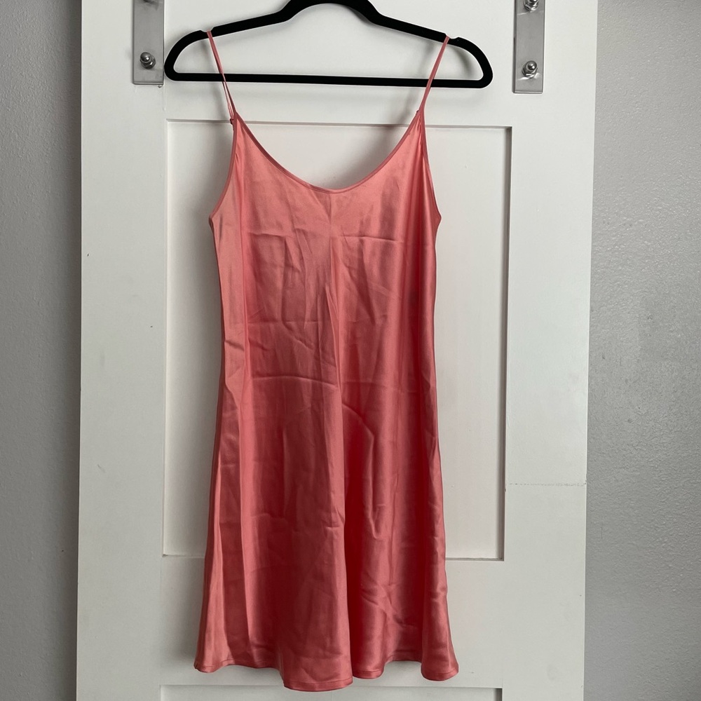 La Perla coral silk chemise, small